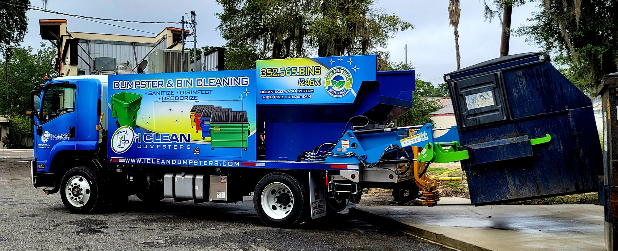 I CLEAN DUMPSTERS BIN CLEANING SERVICES